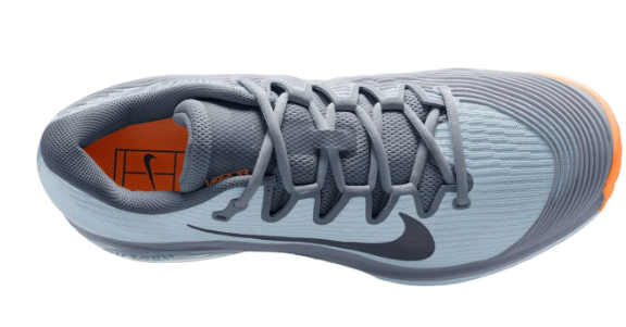 Nike Vapor 12 Men's Clay Court Tennis Shoes – Blue/Grey