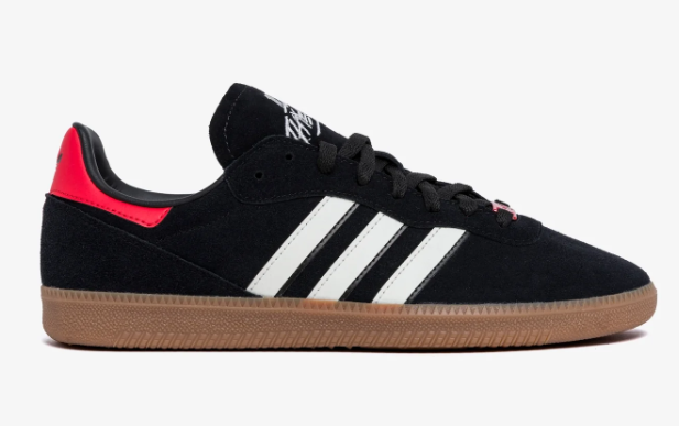 adidas Originals Palos Hills Sneakers – Black/White/Red/Gum