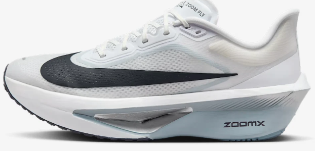 Nike Zoom Fly 6 Men's Running Shoes – White & Black