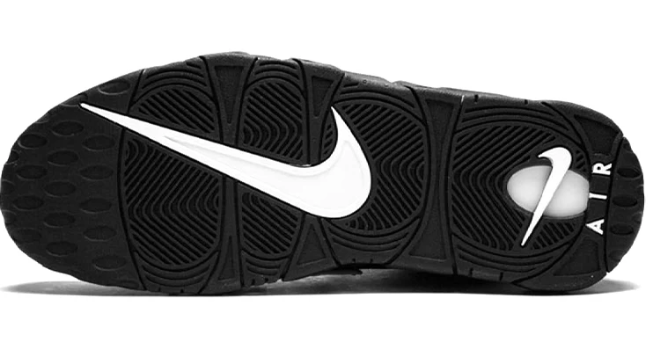 Nike Air More Uptempo 'Black White' Sneakers
