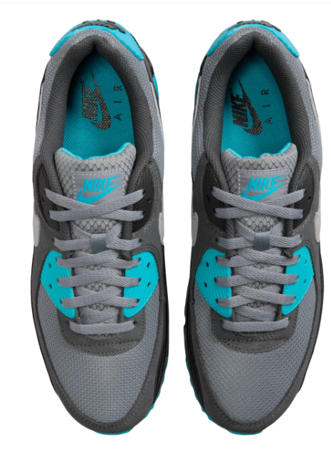 Nike Air Max 90 Sneakers – Cool Grey/Dusty Cactus/Black