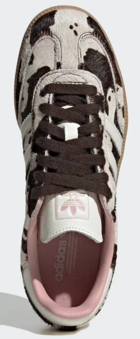 adidas Women's Samba Sneakers – Cow Print