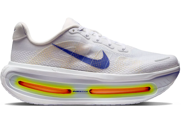 Nike Vomero Premium Running Shoes – White / Grey / Blue