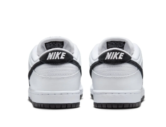 Nike SB Dunk Low Pro Skate Shoes – White/Black