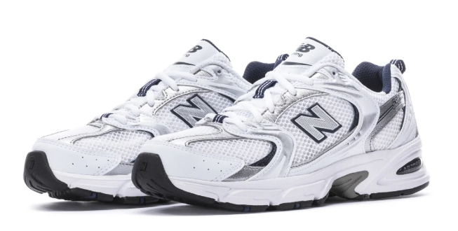New Balance Women's 530 Wide Sneakers – White/Natural Indigo