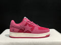 BAPE STA Low-Top Sneakers – Pink & Red