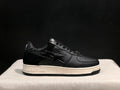 BAPE STA Low-Top Sneakers – Black & Off-White