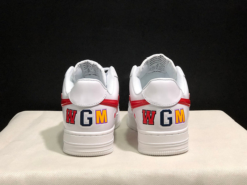 BAPE STA Low-Top Sneakers – White & Red Shark Design