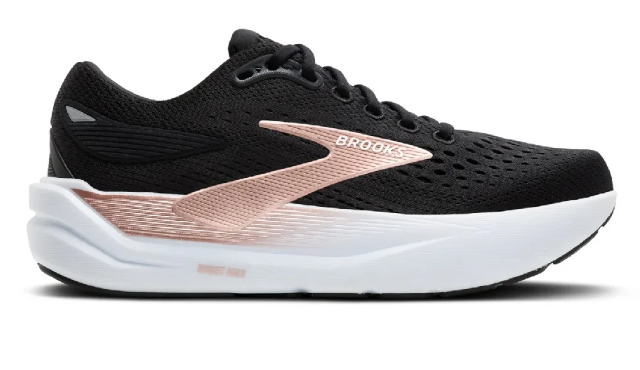 Brooks Women's Ghost Max 3 Running Shoes – Black/White/Blush