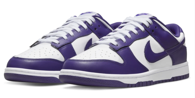 Nike Dunk Low Sneakers – Championship Purple