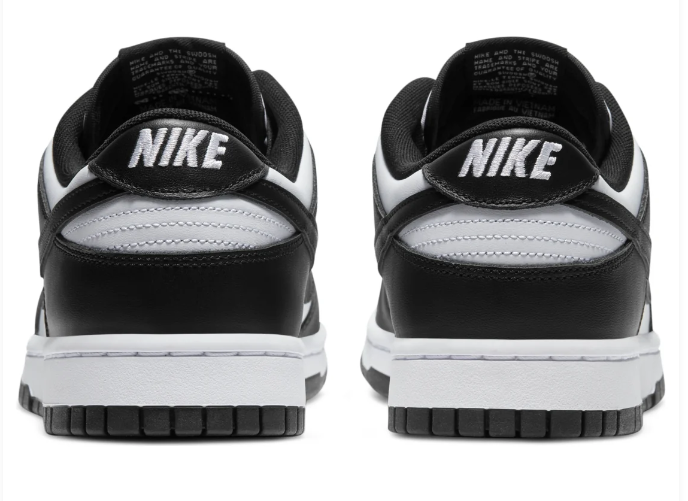 Nike Dunk Low Sneakers – Panda Black/White
