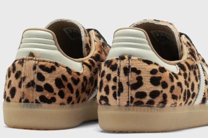 adidas Women's Samba OG Sneakers – Leopard Magic Beige