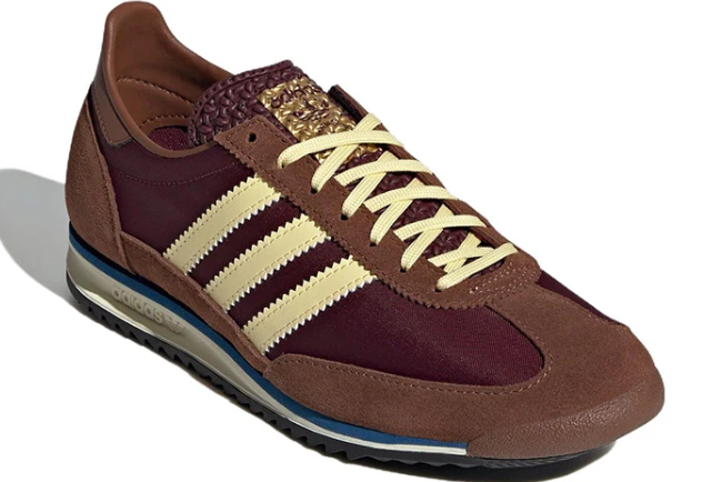 adidas Women's SL 72 OG Sneakers – Maroon/Almost Yellow/Preloved Brown