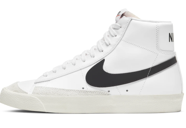 Nike Blazer Mid '77 Vintage Sneakers – White/Black