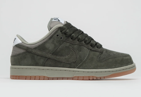 Nike SB Dunk Low Pro B Skate Shoes – Sequoia/Light Army